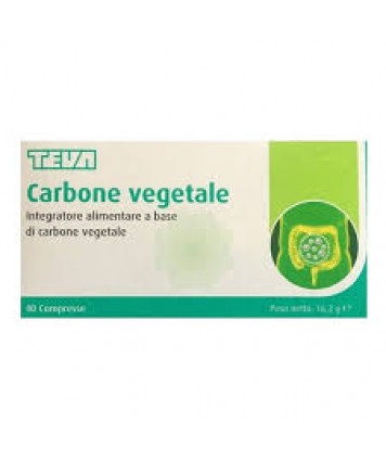 TEVA CARBONE VEGETALE 40 COMPRESSE 